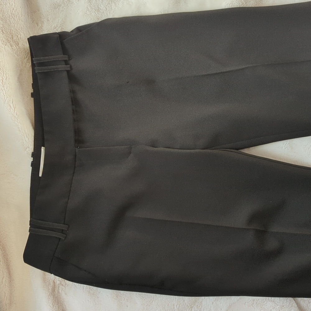 DONATED💥MNG Suit black straight pants, low-rise, 34" inseam